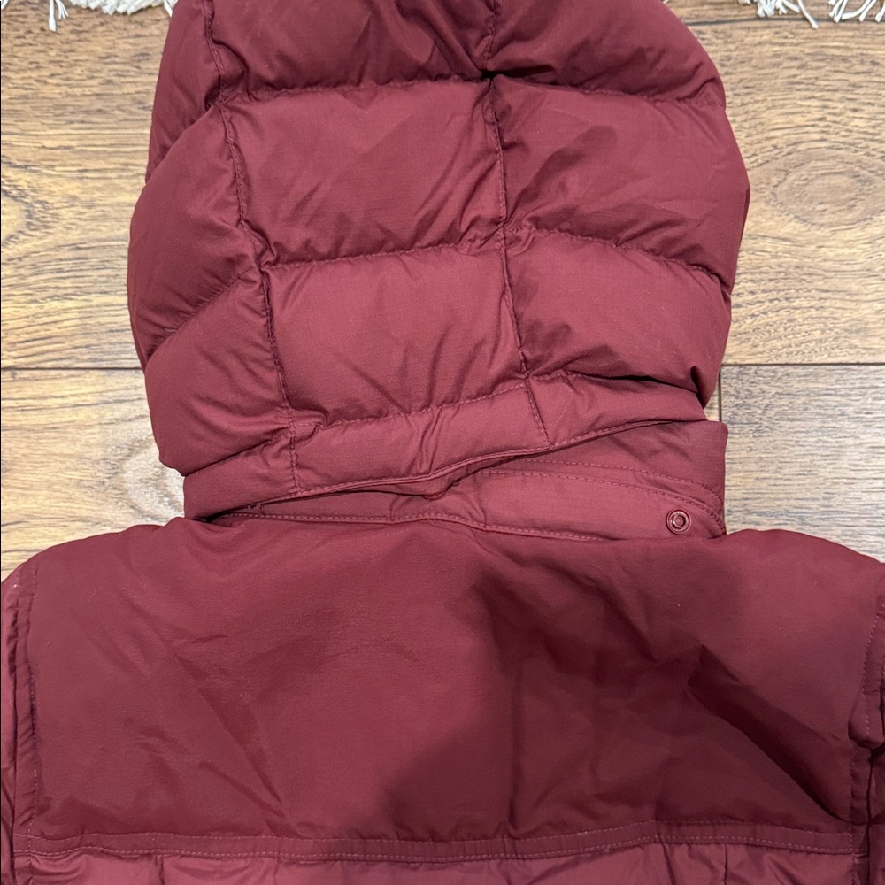 L.L. Bean Women’s Mountain Classic Down Parka - burgundy - XXSP - Picture 7 of 10